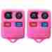 Kpt1372 Keylessoption 2 Pink Replacement 4 Button Keyless Entry Remote Control Key Fob