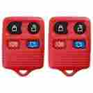 Kpt1373 Keylessoption 2 Red Replacement 4 Button Keyless Entry Remote Control Key Fob