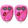 Kpt1867 Keylessoption 2 Replacement 3 Button Keyless Entry Remote Control Key Fob Pink