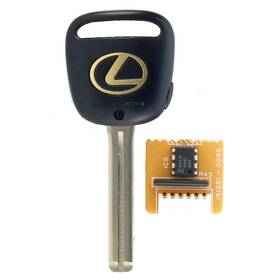 89705-50943 Lexus New 1-button Remote Key With Receiver Chip Fcc Id Hyqwdt-b
