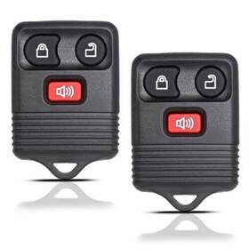 F350 Mechanmagic 725414799387 2 Key Fob Remote Replacement Fits For 1998-2016 F150 F250 Ranger Escape