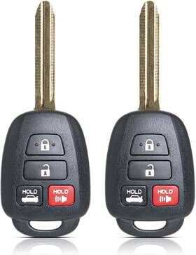 Toyo-hyq1-5496 Mechanmagic Key Fob Remote Replacement Fits For Toyota Corolla 2014-2019/camry 2