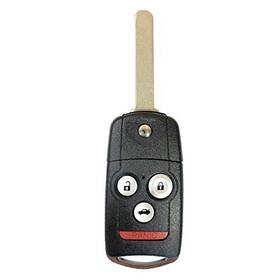Mlbhlik-1t Keyless Entry Flip Remote For Acura Tl Tsx Zdx Car Key Fob By Single