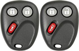 Mushan 445004154107 Car Key Fob Replacement For Chevy Silverado Equinos Suburban 2003-2006 Fits