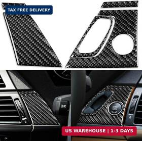 Bx560714-001 Nvcnx Real Carbon Fiber Compatible With Bmw X5 E70 2007-2013 / X6 E71 2008-2014