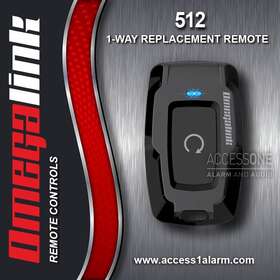 Olrf-12sst Omega 512-08 New 512 Omegalink 1-button 1-way Remote Control Tbqt4-ss1w For