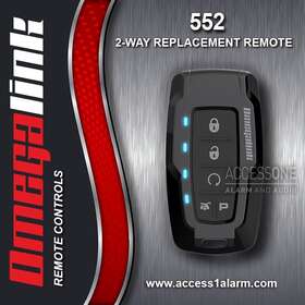 Tbqt12-ss2w Omega 552-08 New 552 Omegalink 5-button 2-way Remote Control