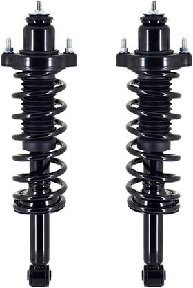 Pm Auto B218575 Pair Of 2 Rear Quick Complete Strut-coil Spring Assembly Replacement