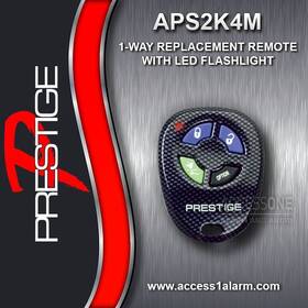 Aps2k4m Prestige New Series 1-way Remote Control Side Flashlight Elvatoh Elvatcb