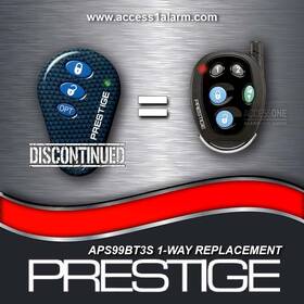 Aps99bt3s Prestige Elvatcd 1-way Remote Control Replacement New 07sp