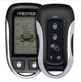 Pe2relcd Prestige Flashlogic Pe2rlcd 2-way 1-mile Lcd Remote Start/alarm Transmitter Kit