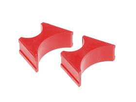 19-1721 Prothane 636169149085 Red 2 Inch X Shock Reservoir Mount