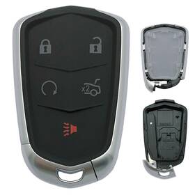 P-010 Puianyiq Replacement Key Fob Shell Case Fits For Cadillac Ats Ats-v Cts Ct6 Xts Xt5