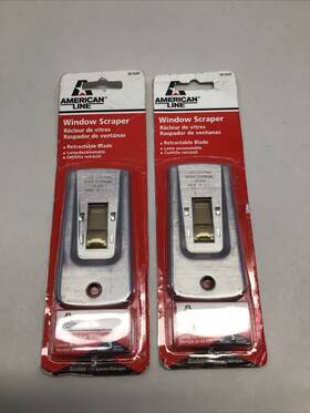 5687593 Pulex By Ipc Window Scraper With 5 Single Edge Blades American Line Item No 660445 Lot Of 2