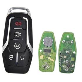 Puou 716921447120 Car Remote Control Key For Ford Fusion Explorer Edge Mustang 5b 902mhz