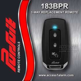 Tbqt5-am1w Pursuit 183bpr New 1-way 3-button Remote Control Pro9556z