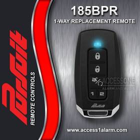 Tbqt12-am1w Pursuit 185bpr New 1-way 5-button Remote Control Pro9644z