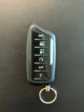 7654p Python 21350 Supercode Sst 1-way Companion Remote Black 5 Button