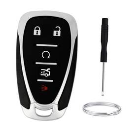 Qi48-1-6 Qixiubia Key Fob Shell Cover Replacement Fits For Chevy 2016-2020 Malibu 5-button-a