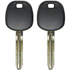 Toy44gpt Qkpmktoy44gpair Qualitykeylessplus Two Replacement Transponder Chip Keys For Toyota With