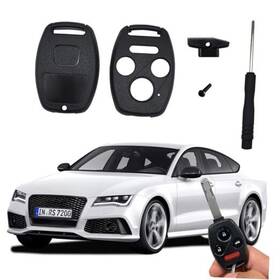 Qph7275 Qztyty Cutting Not Required - Key Fob Keyless Entry Remote Shell Case And Pad