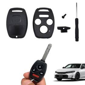 Rebvugr 786213701803 Key Fob Keyless Entry Remote Shell Case And Pad Cover