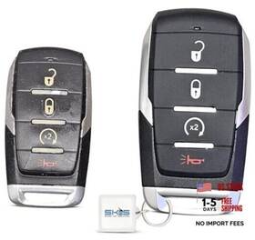 Smart Key Solution 198168399910 Fob Shell Compatible With 2019 2020 2021 2022 Ram 1500 Keyless Entry