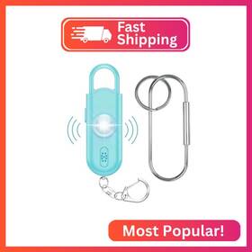 Softvox Sg07 Personal Safety Alarm For Women Girls 130db Loud Siren Led Light Stylish Key