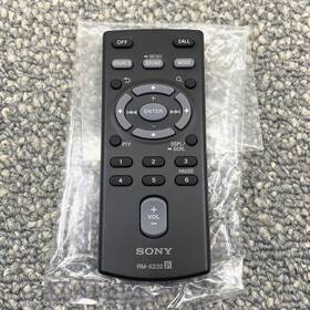 Rm-x232 Sony New Oem Stereo Remote Control / Tested With Battery