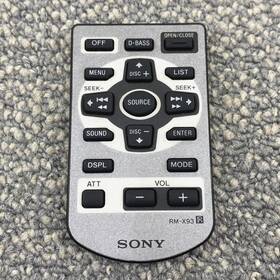Rm-x93 Sony Oem Stereo Audio Remote Control / Tested With Battery