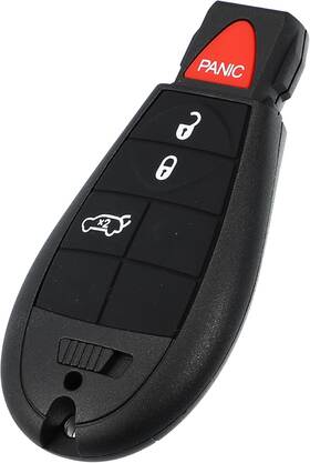 Tuckbold 240627001792 Key Fob Shell Case For Dodge Dart 2013-2016 3 1 Buttons Plastic Replacement