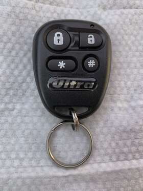 Txpt4g Ultra Transmitter Keyfob Remote With Blue Led Board 4-button