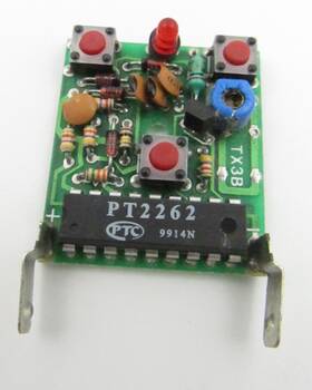 Saa150t Ungo Clarion 3 Button Alarm Remote Cs150 Key Fob New Brain Circuit Board