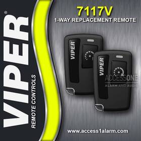 Viper 044476161452 Pair Of 7117v 1-button 1-way Remote Control For 4119v Ds3 Ds4 New 2026