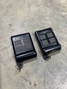 Esp800 Viper Dei 800 Esp Alarm Security Remote Fob 4 Button Channel Set 2