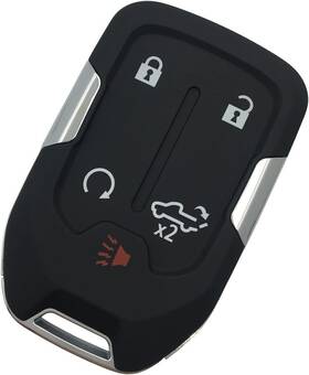 Wcs-201 Wicuasix Replacement Key Fob Shell Case For 2022 2021 2020 2019 Chevy Silverado 1 Pcs