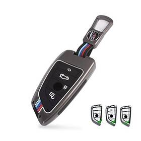 Fo150bk-0001 Xotic Tech Direct #fo150bk-0001 M-colored Stripe Key Cover Type 1 Gunmetal Grey Alloy Metal