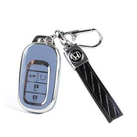 Hkf-5b-2024 Yixiangyuan-clj Honda Key Fob Cover With Soft Tpu For 2022 2023 2024 2025 Civic Accord Hr Blue