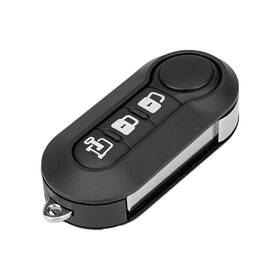 240301gu0075 Yollky Key Fob Cover Shell Case Replacement 3 Buttons Remote Control