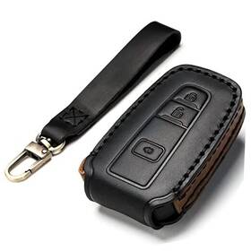 Ft1hao Zihafate Car Key Fob Cover Case Compatible With Toyota Keyless Remote Control Bn-black