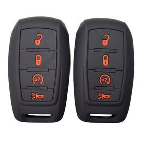 A0105219-4-bb Zorratin Silicone Remote Key Fob Cover Case Protector For Ram 1500 2500 3500