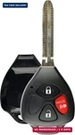 Remote Entry Uncut Car Key Fob Replacement Case Shell Button Pad For HYQ12BBY, G. Fixed Price $10.86.