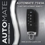 New Automate 7243A 2-WAY Led Remote Control EZSDEI7251 For 3203A System. Fixed Price $100.99.