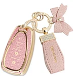 Simocky Fit For Chevy Key Fob Cover With Diamond 4 Buttons, Pink. Fixed Price $26.82.