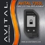 Avital 7353L 2-WAY Lcd Replacement Remote Control For 5308L New 2025. Fixed Price $139.99.