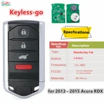 For Acura Rdx 2013-2015 Replacement Proximity Smart Remote Key Fob FCC:KR5434760. Fixed Price $33.60.
