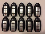 Original Lot Of 10 Infiniti 08-15 Oem Smart Key Less Entry Remote Fob Alarm Usa. Fixed Price $499.99.