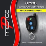 Prestige 07S3B 1-WAY 3-BUTTON Remote Control Fcc Id Elvatga APS57A APS255A. Fixed Price $24.99.