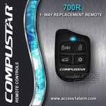Used Compustar 700R 1-WAY 4-BUTTON Remote Control Transmitter VA5JR260A433. Fixed Price $19.99.