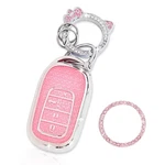 Yilinxi Fob Cover With Bling Cute Cat Clip Keychain& Push To Medium, Pink. Fixed Price $16.96.